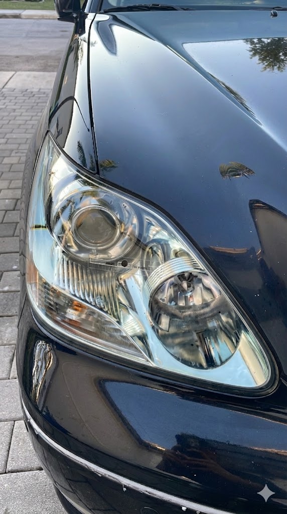 Clear Headlights Signal a Well-Maintained Car after