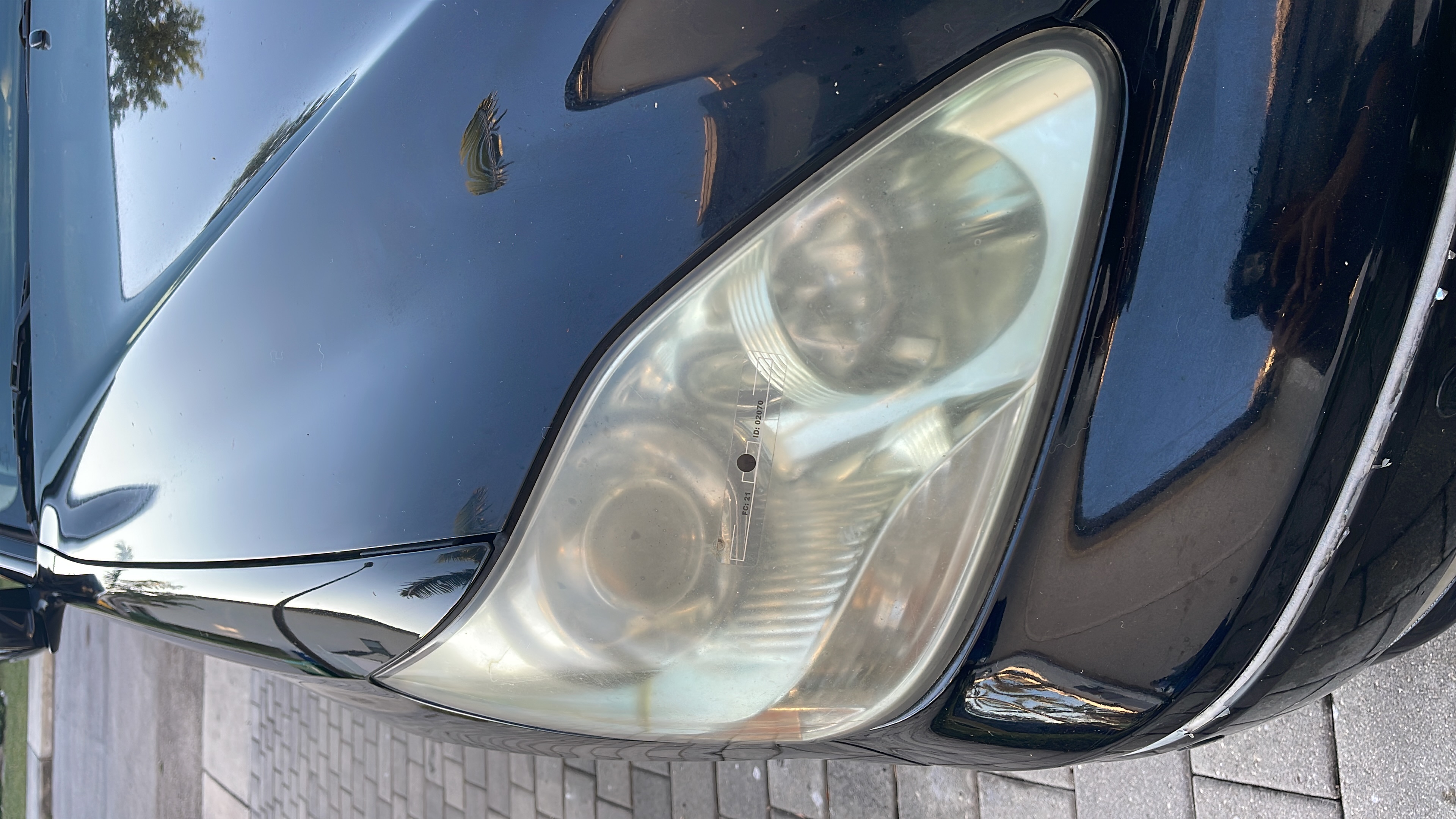 Clear Headlights Signal a Well-Maintained Car before