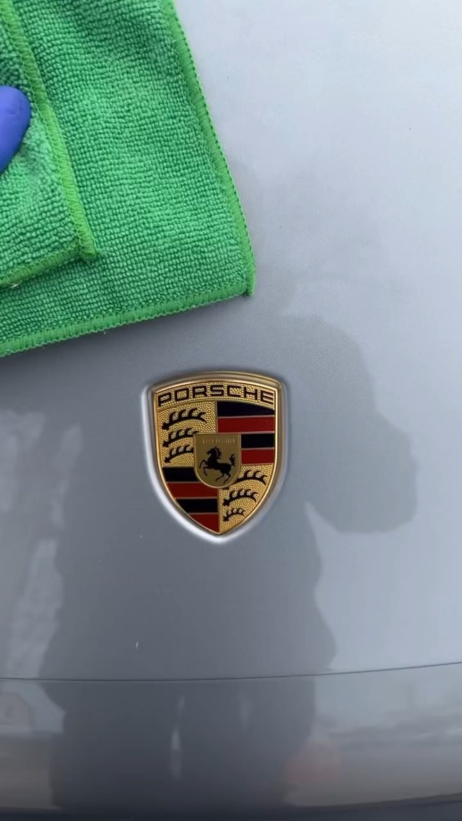 Car detailing transformation - before and after